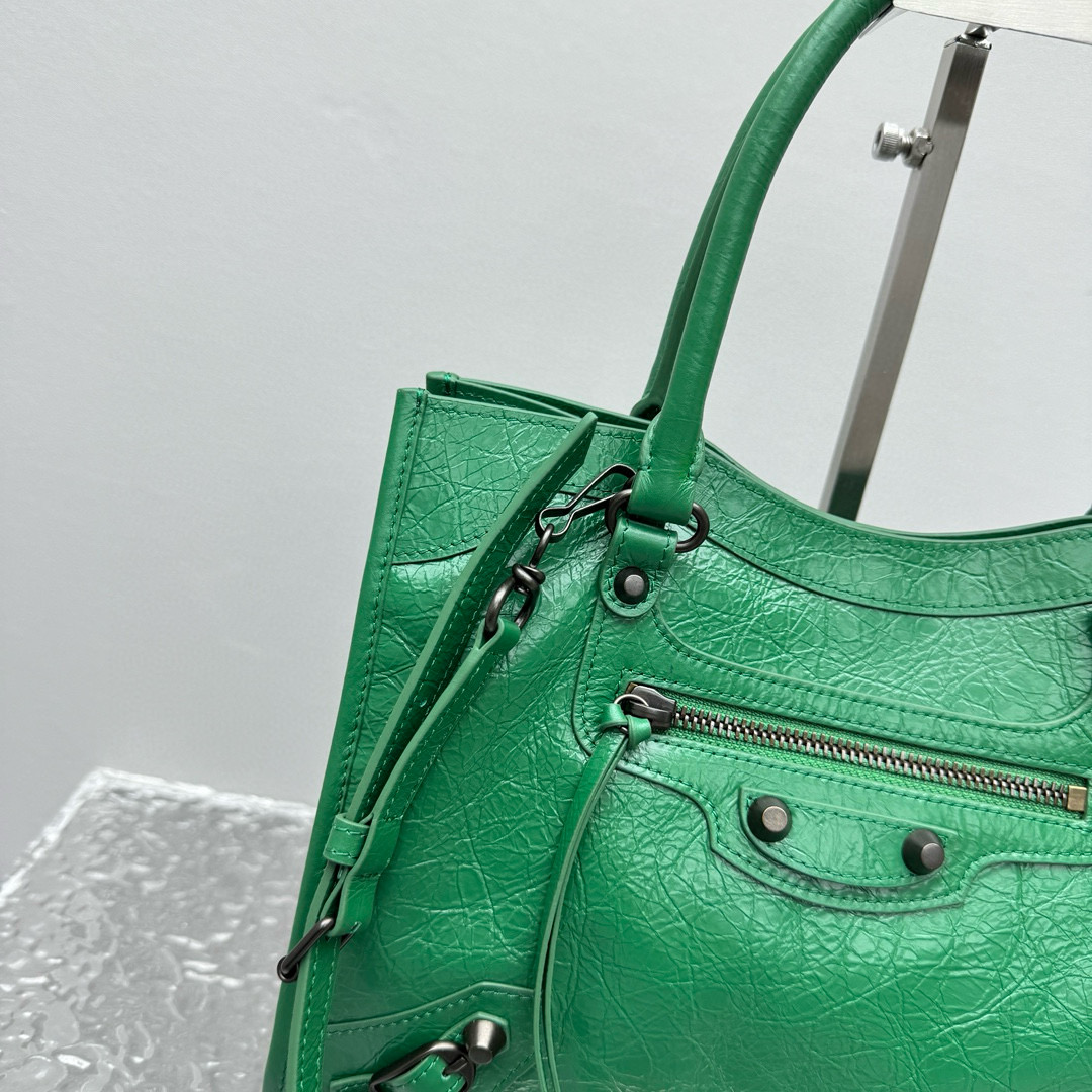 Balenciaga Le City 발렌시아가 르 시티 토트백 그린 3