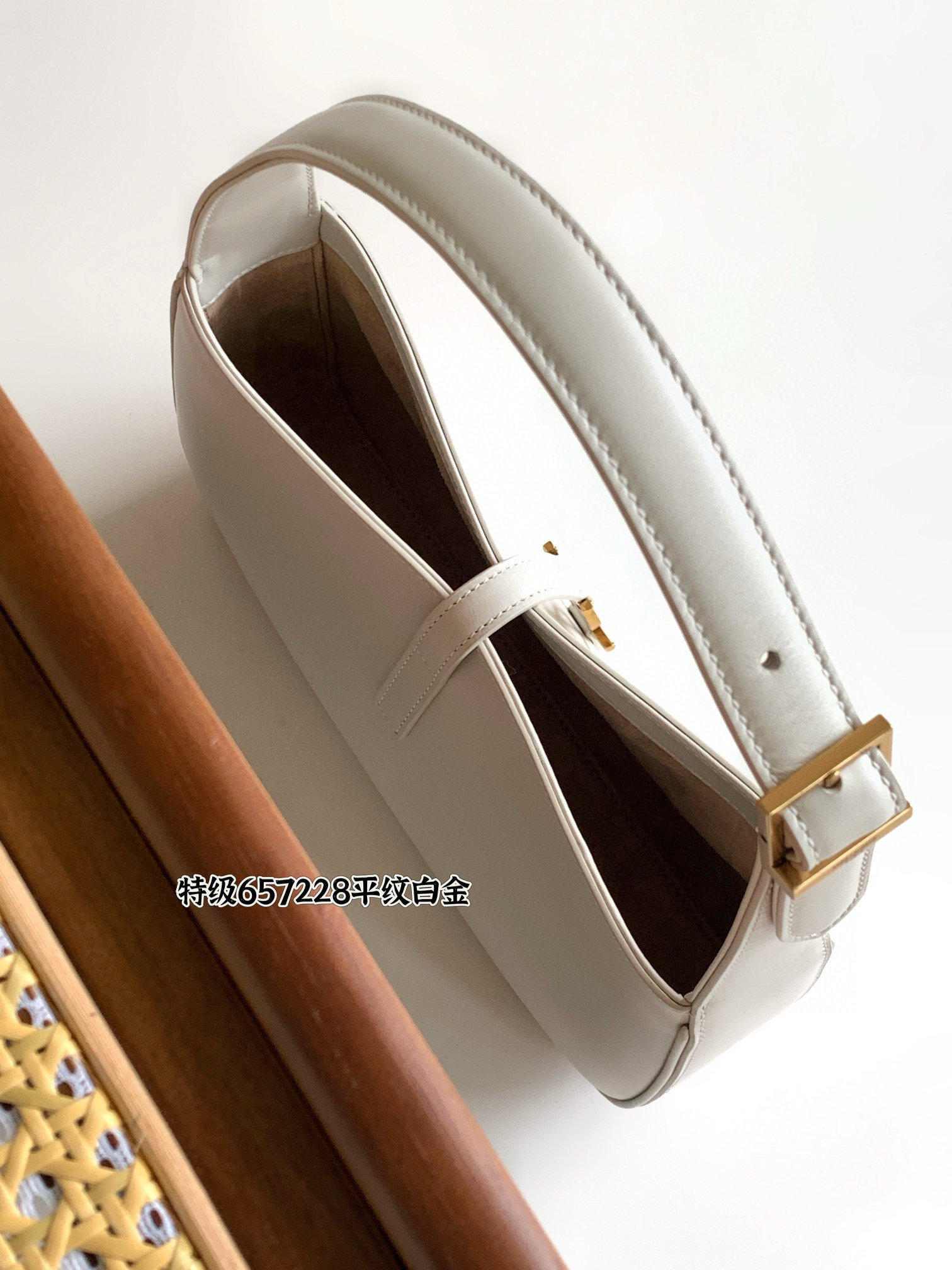 SAINT LAURENT LE 5 À 7 호보백 아이보리 13