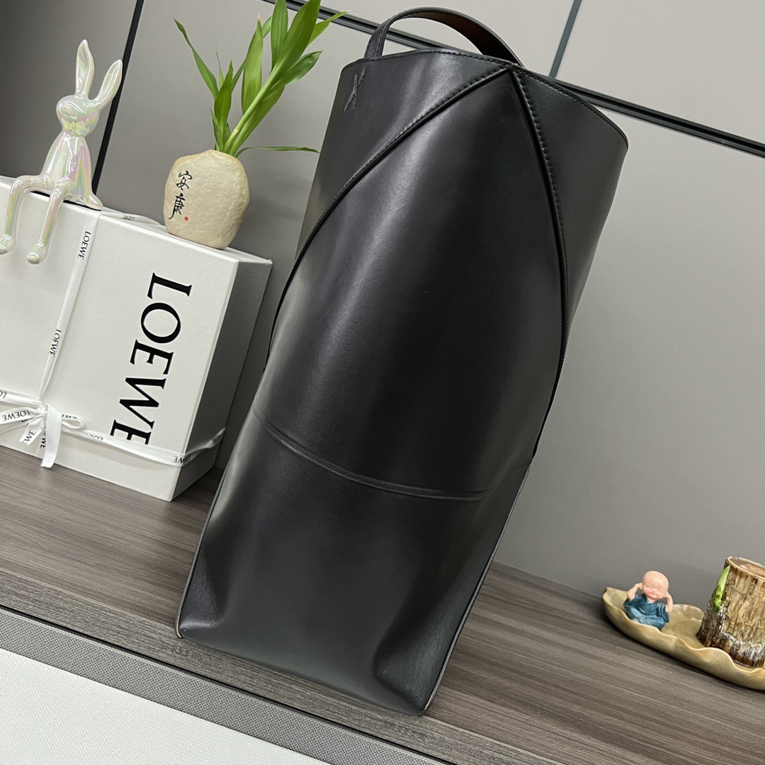 Loewe 로에베 퍼즐 폴드 대형 토트백 블랙 22