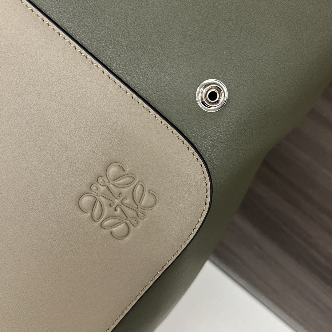 Loewe 로에베 고야 백팩 그린 배색 가죽 백팩 17