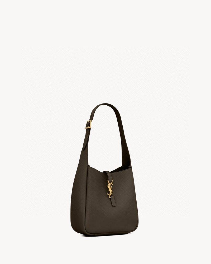 SAINT LAURENT LE 5 À 7 소형 부드러운 그레인 가죽 숄더백 5