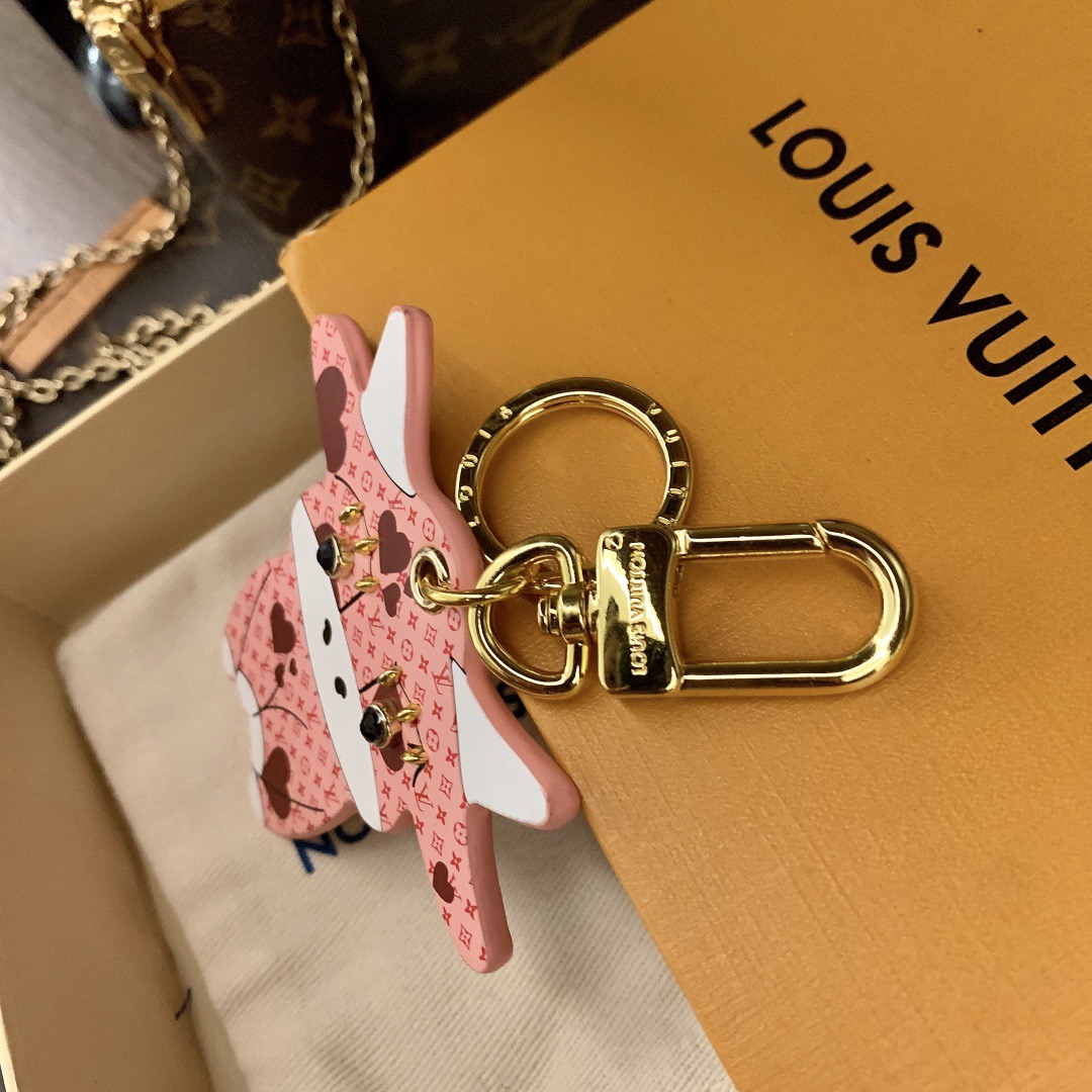 Louis Vuitton 루이비통 로데오 소 가죽 키링 참 5