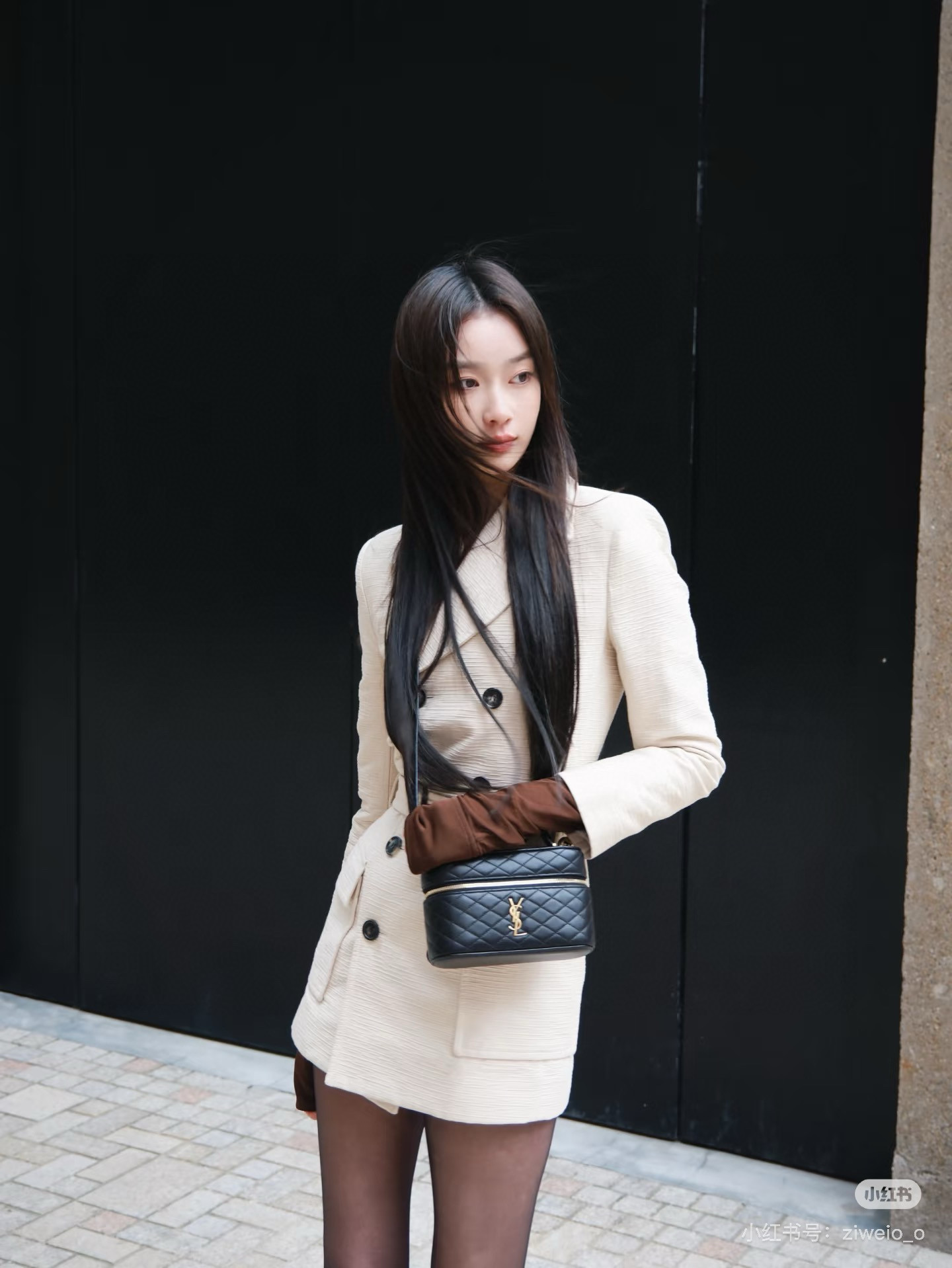 SAINT LAURENT GABY VANITY BAG 미니 양가죽 숄더백 2