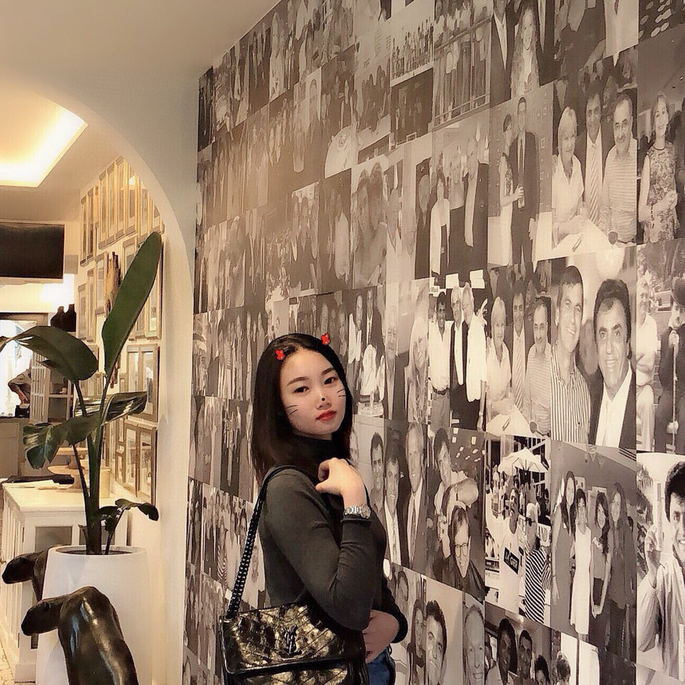 Saint Laurent Niki 중사이즈 빈티지 레더 숄더백 4