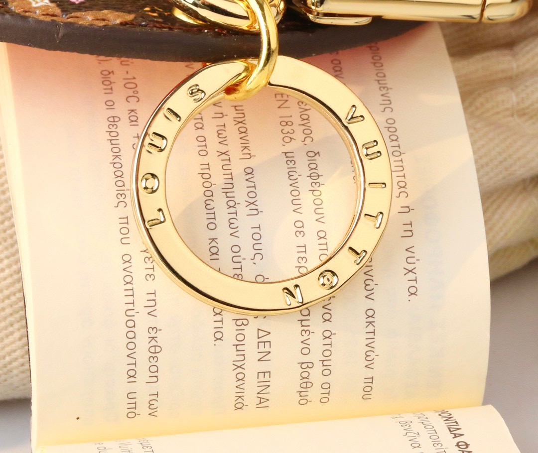 Louis Vuitton 루이비통 파리 일러스트 모노그램 라운드 키홀더 참 4