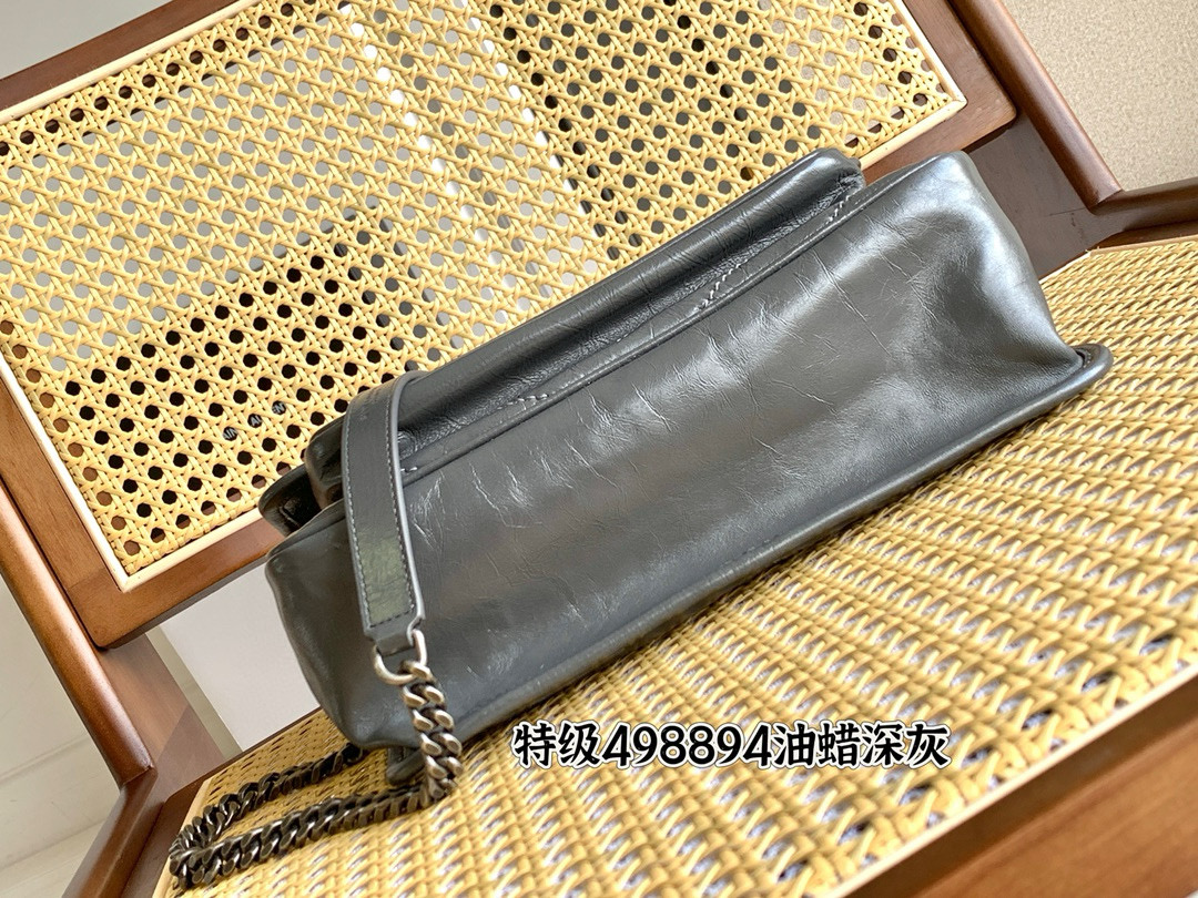 Saint Laurent NIKI 중형 빈티지 레더 숄더백 18