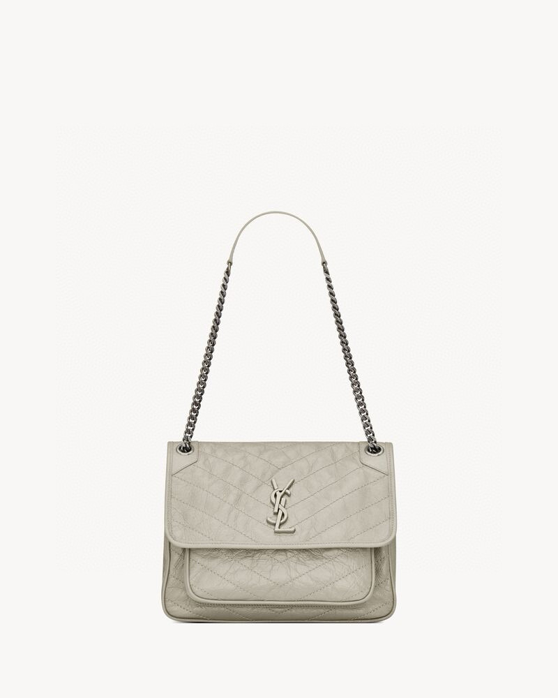 Saint Laurent NIKI 중형 빈티지 레더 숄더백 2