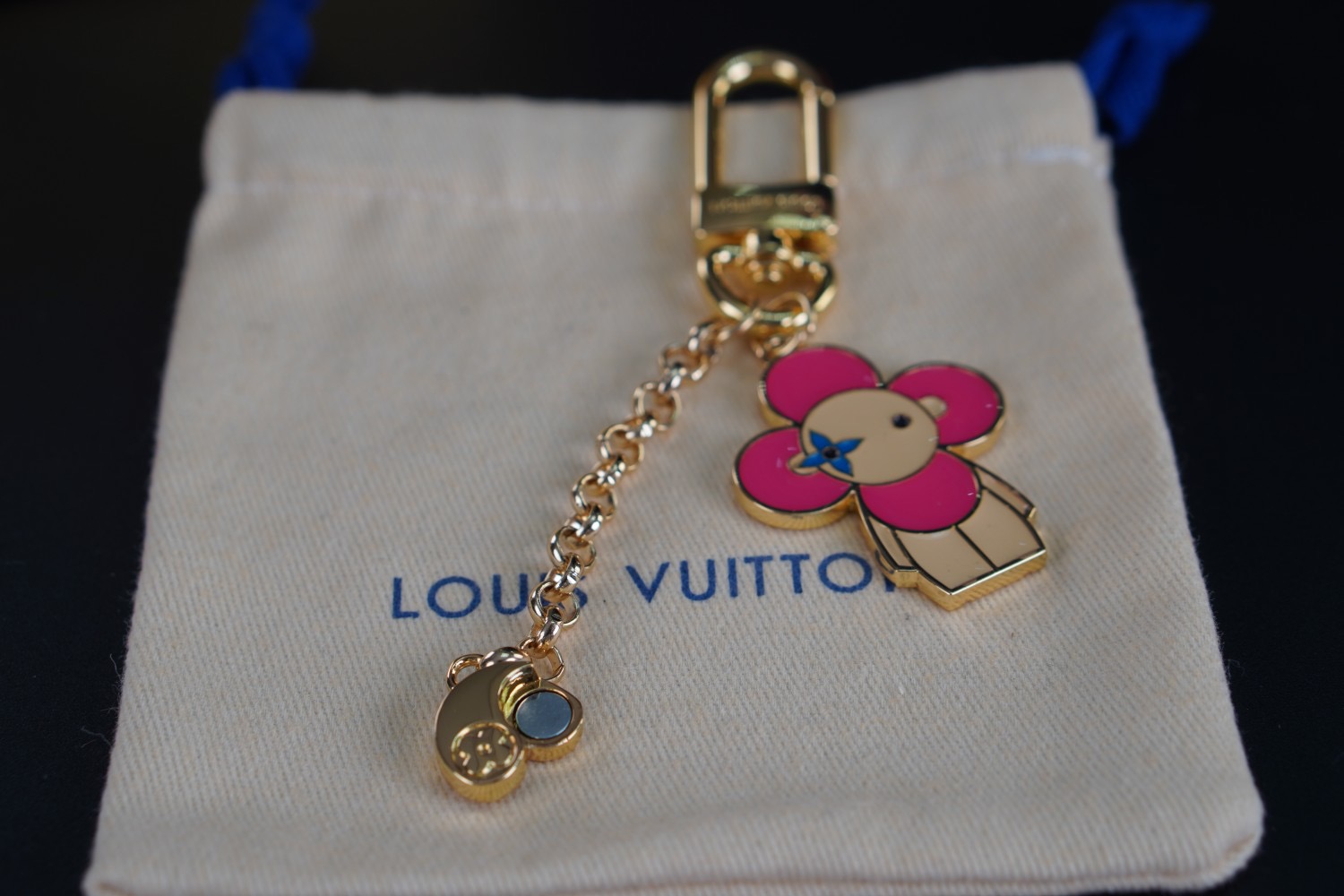 Louis Vuitton 루이비통 비비엔느 앤 페툴라 베스트 프렌드 가방 참 & 키홀더 7