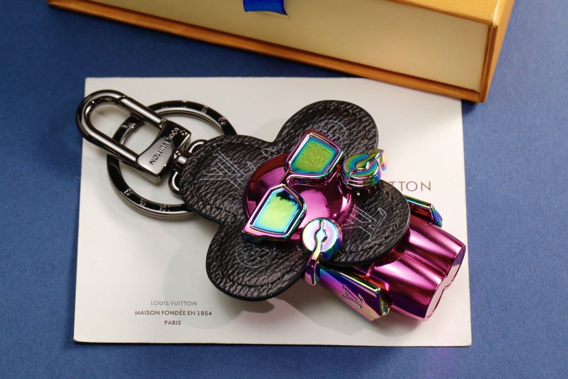 Louis Vuitton 루이비통 플라워 선글라스 참 키링 1