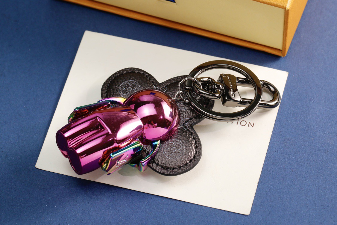 Louis Vuitton 루이비통 플라워 선글라스 참 키링 3