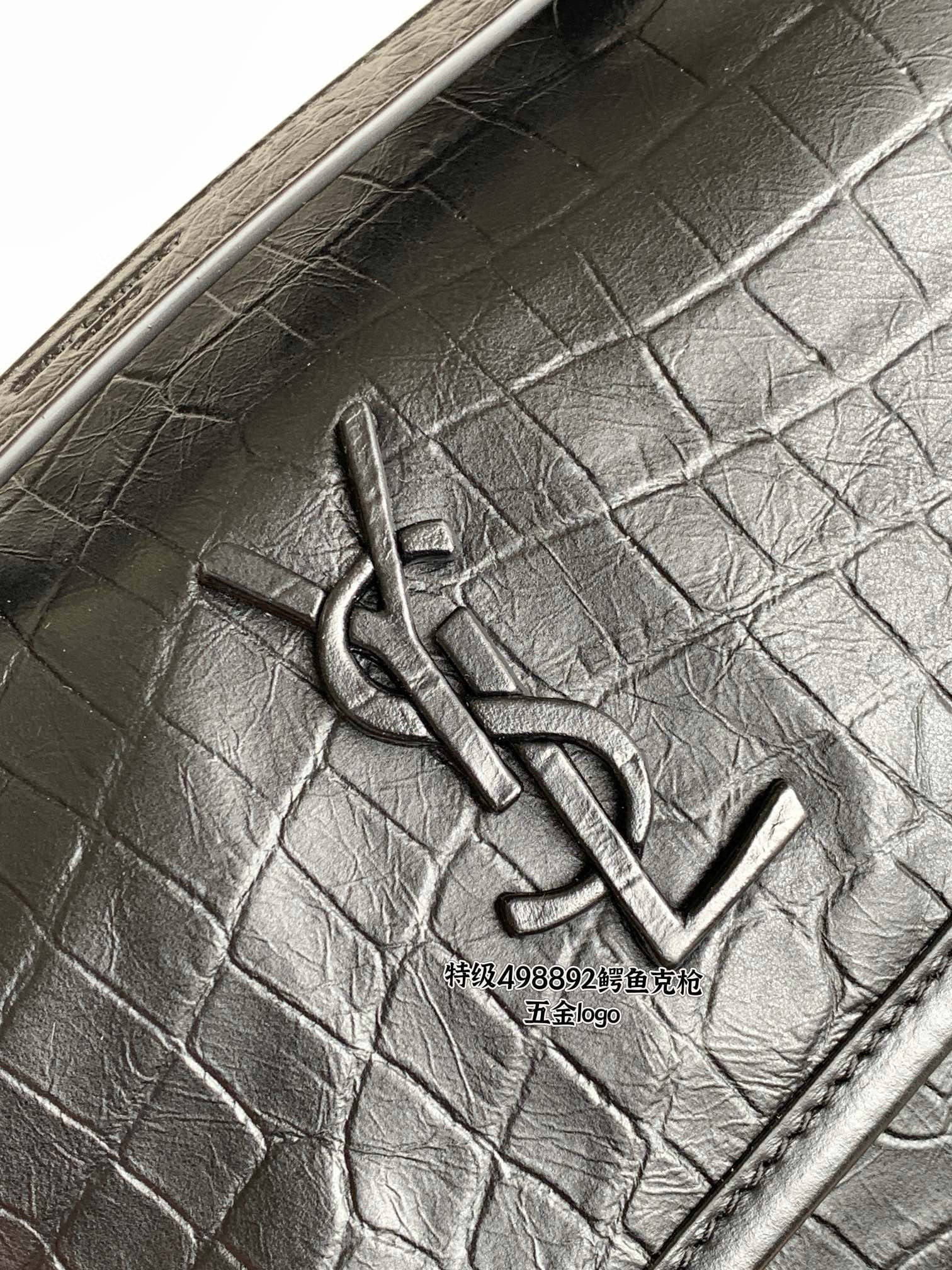 Saint Laurent Niki Baby 니키 베이비 악어엠보 가죽 체인백 14