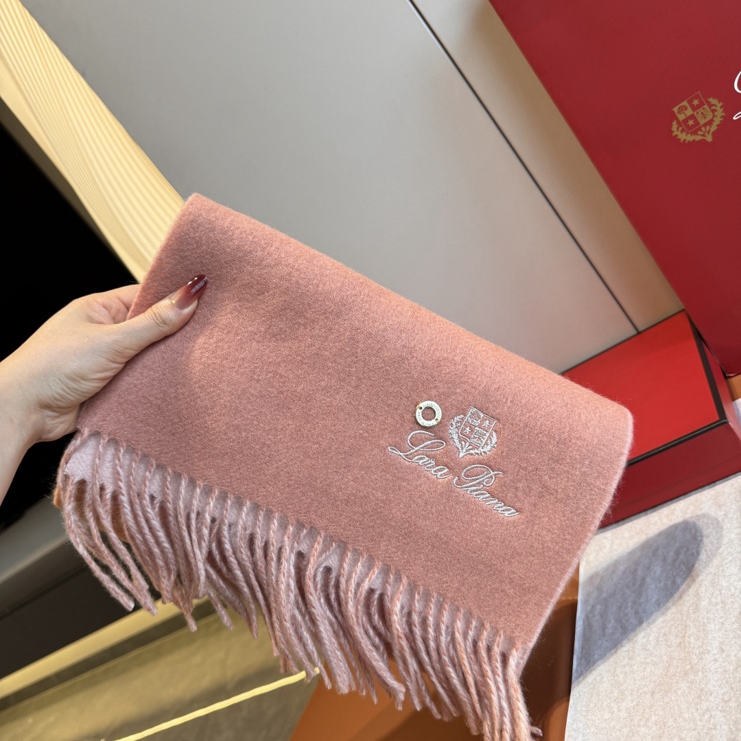 Loro Piana 노悠爾雅 양면 울 머플러 2