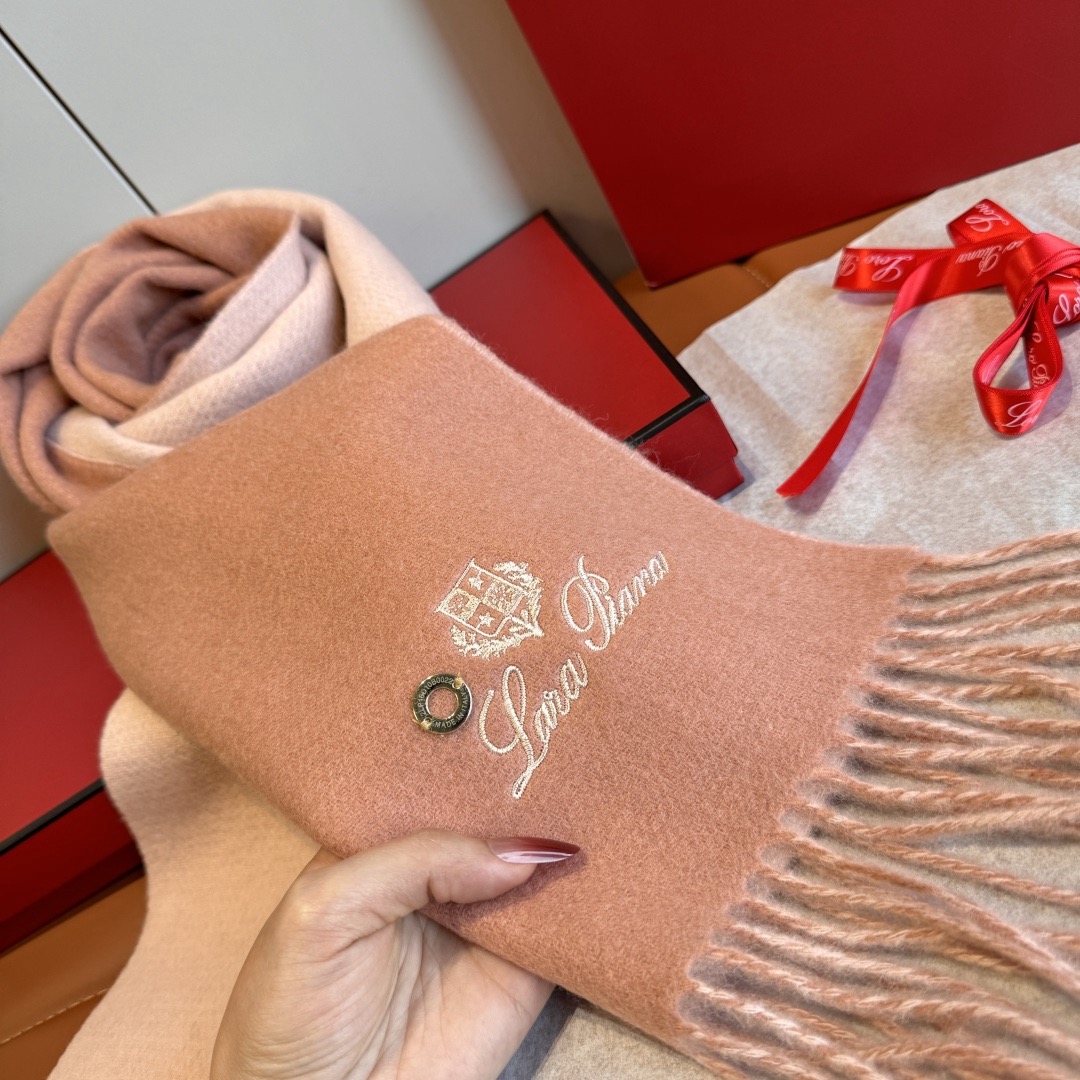 Loro Piana 노悠爾雅 양면 울 머플러 7