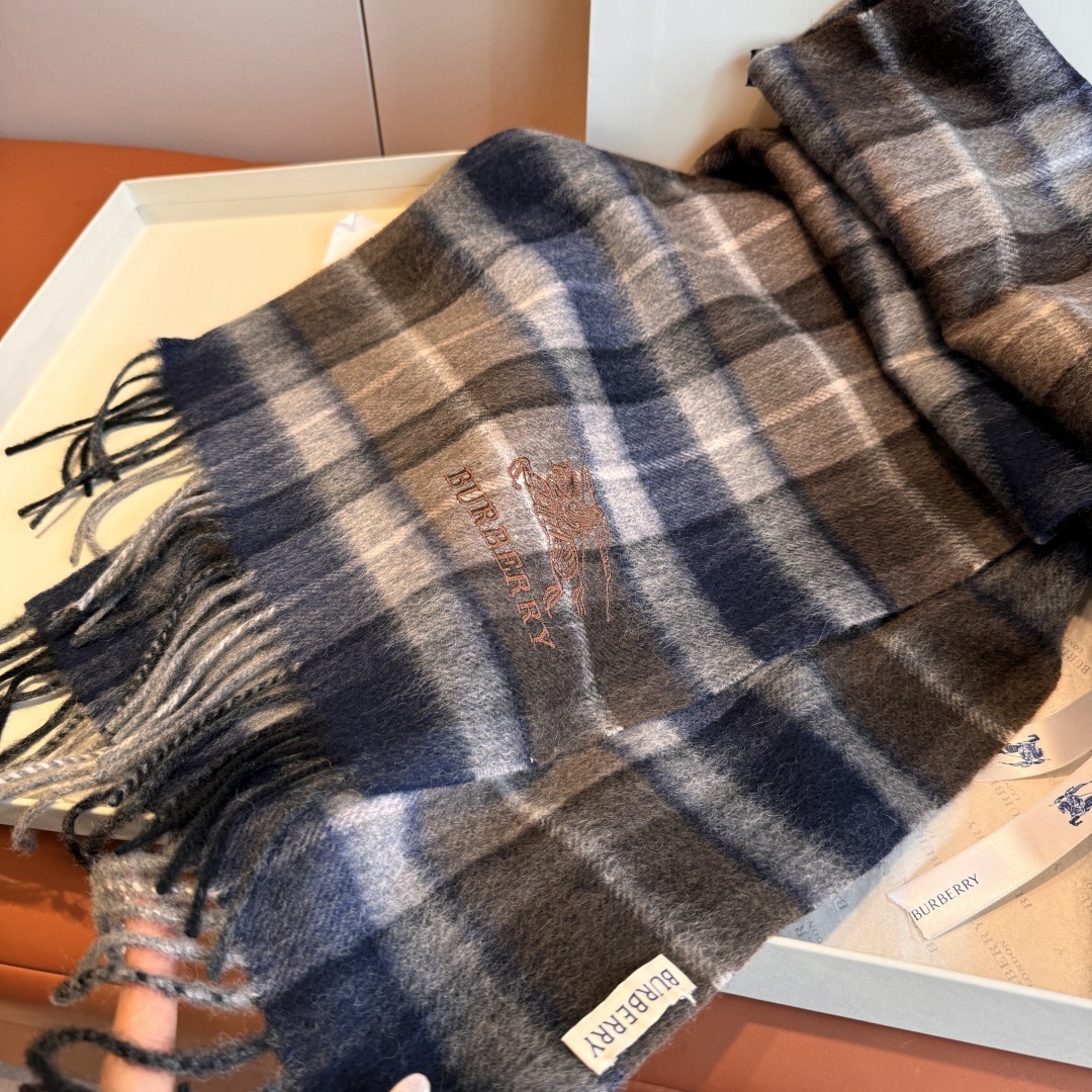Burberry 버버리 체크 울 머플러 8