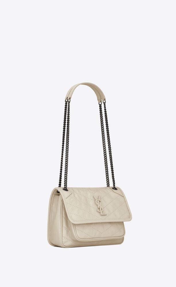 Saint Laurent Niki Baby 니키 베이비 엠보 가죽 체인백 9