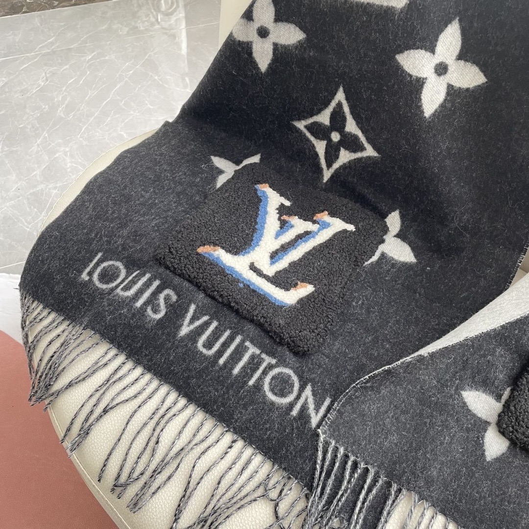 Louis Vuitton 루이비통 모노그램 양모 포켓 머플러 8