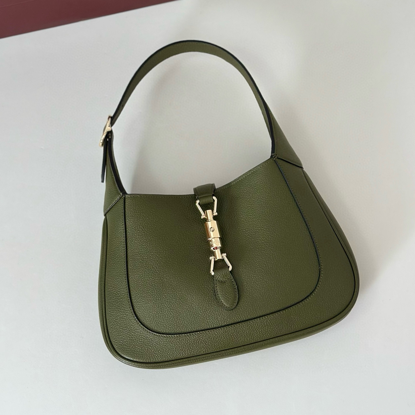 Gucci 구찌 Jackie 1961 스몰 숄더백 올리브 그린 9