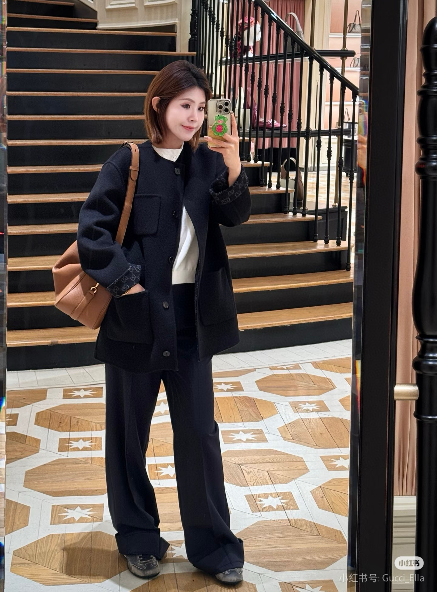 Gucci 구찌 Half Horsebit 대형 숄더백 4