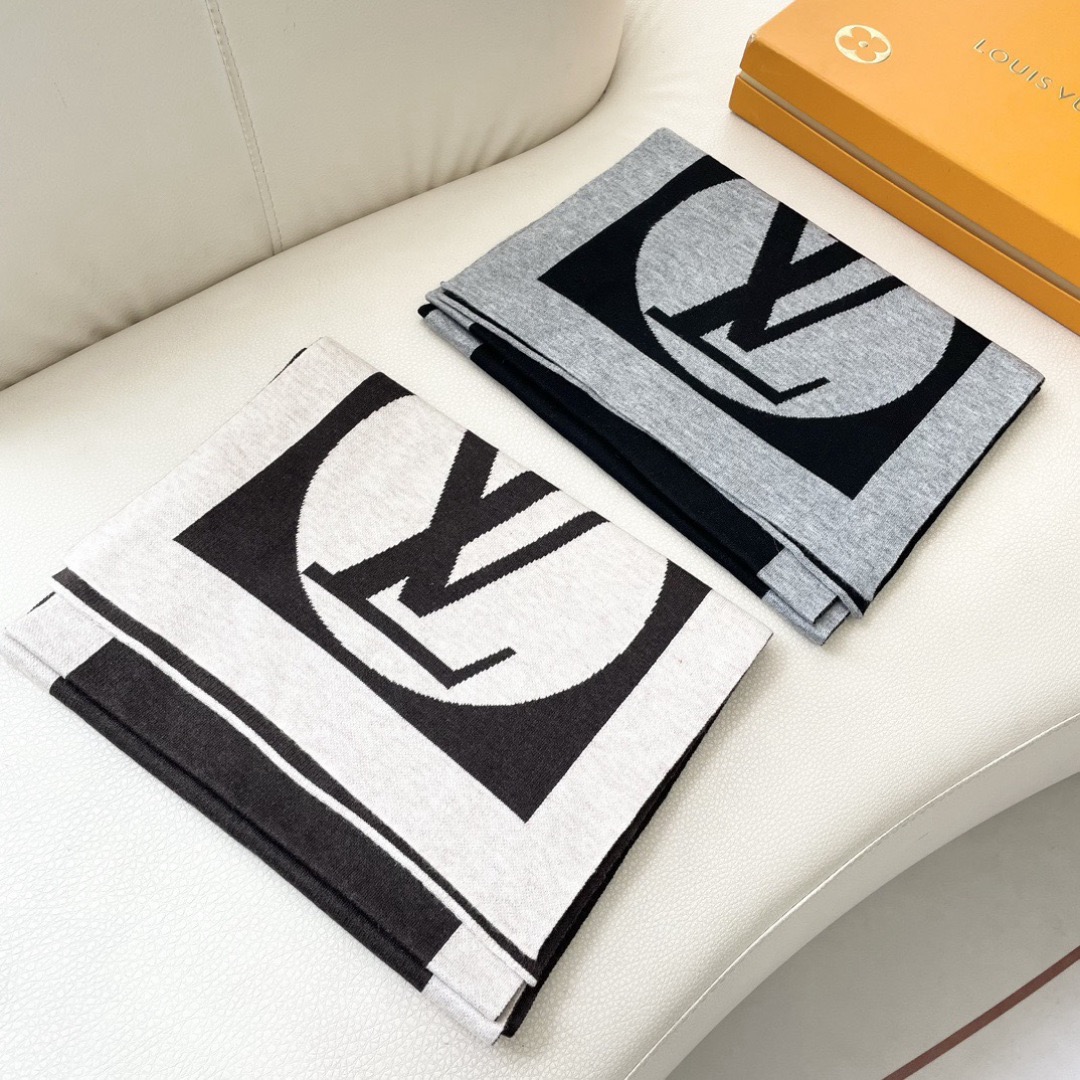 Louis Vuitton 루이비통 모노그램 양면 머플러 3