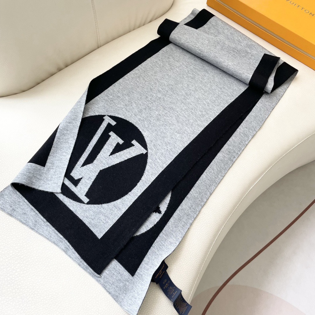 Louis Vuitton 루이비통 모노그램 양면 머플러 7