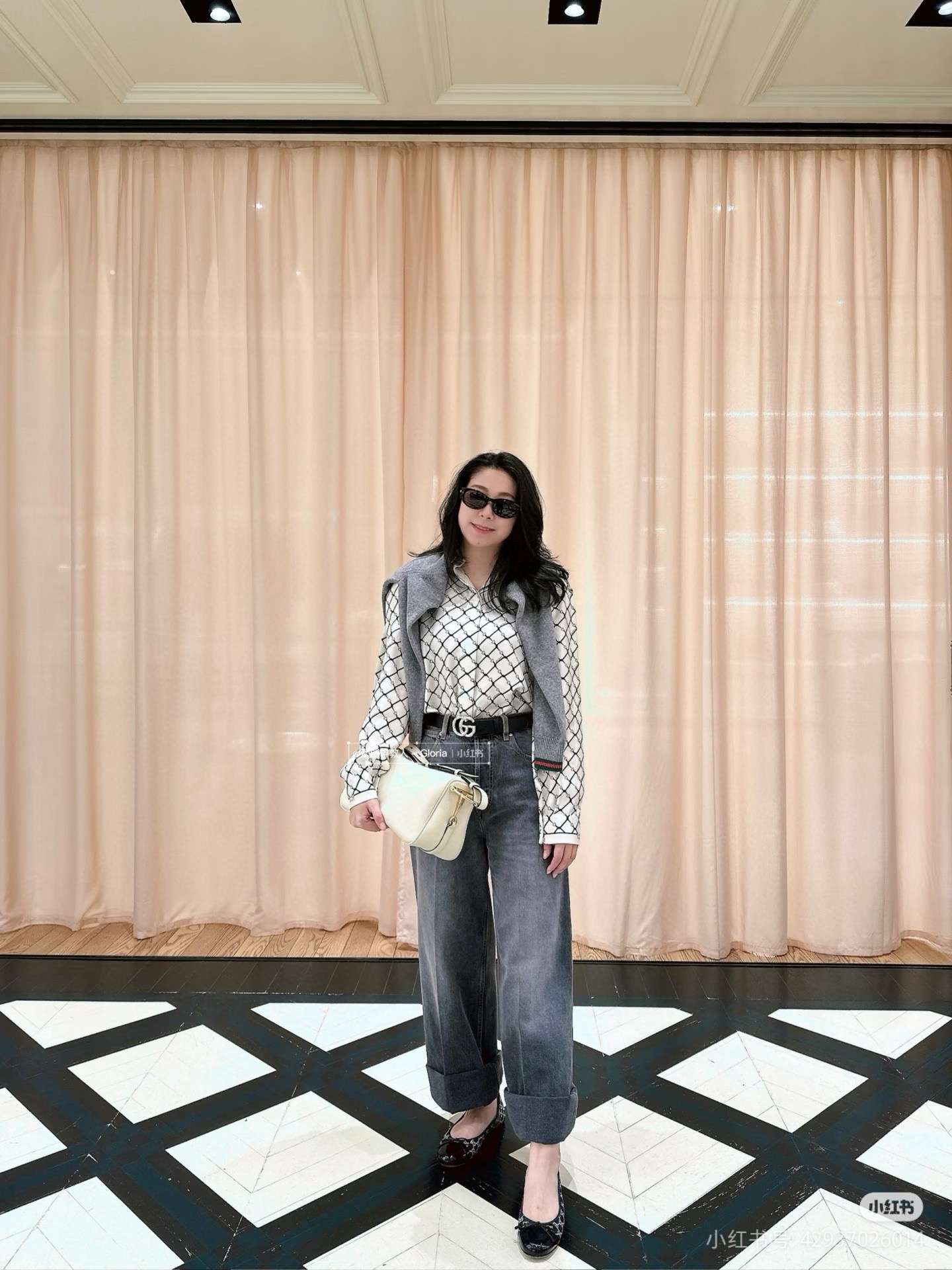 Gucci 구찌 Half Horsebit 대형 숄더백 3