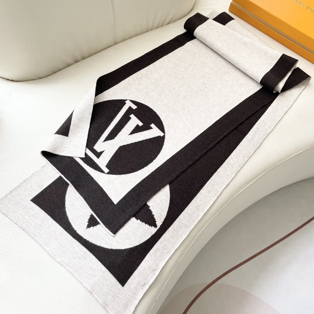 Louis Vuitton 루이비통 모노그램 양면 머플러 6