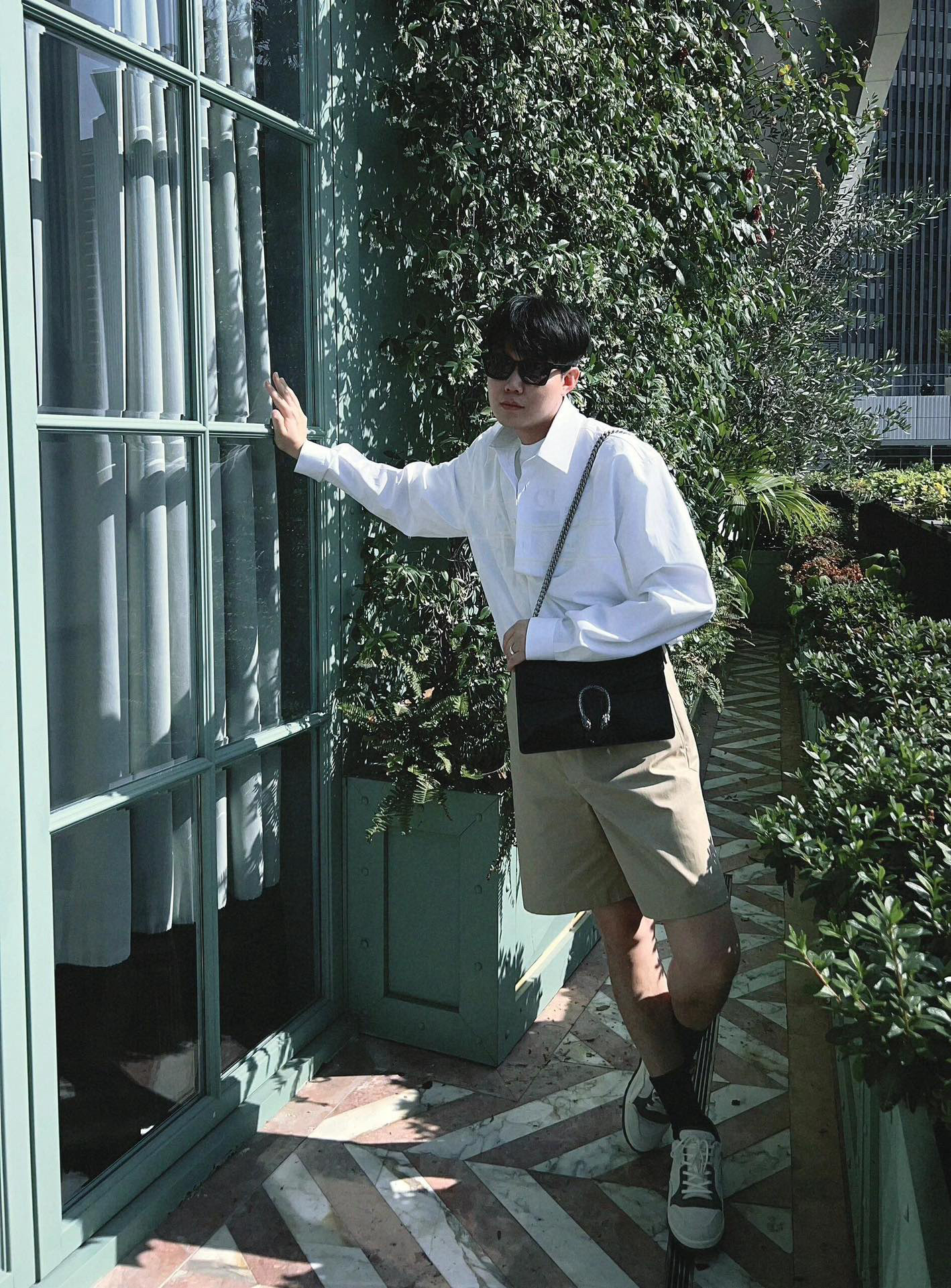 Gucci 구찌 Dionysus 디오니서스 블랙 페이턴트 체인 숄더백 4