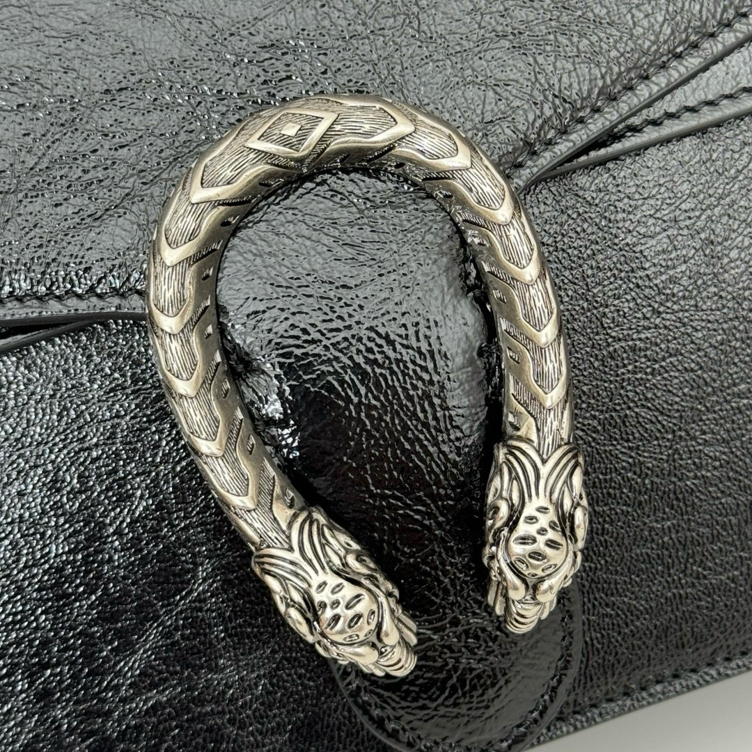 Gucci 구찌 Dionysus 디오니서스 블랙 페이턴트 체인 숄더백 15