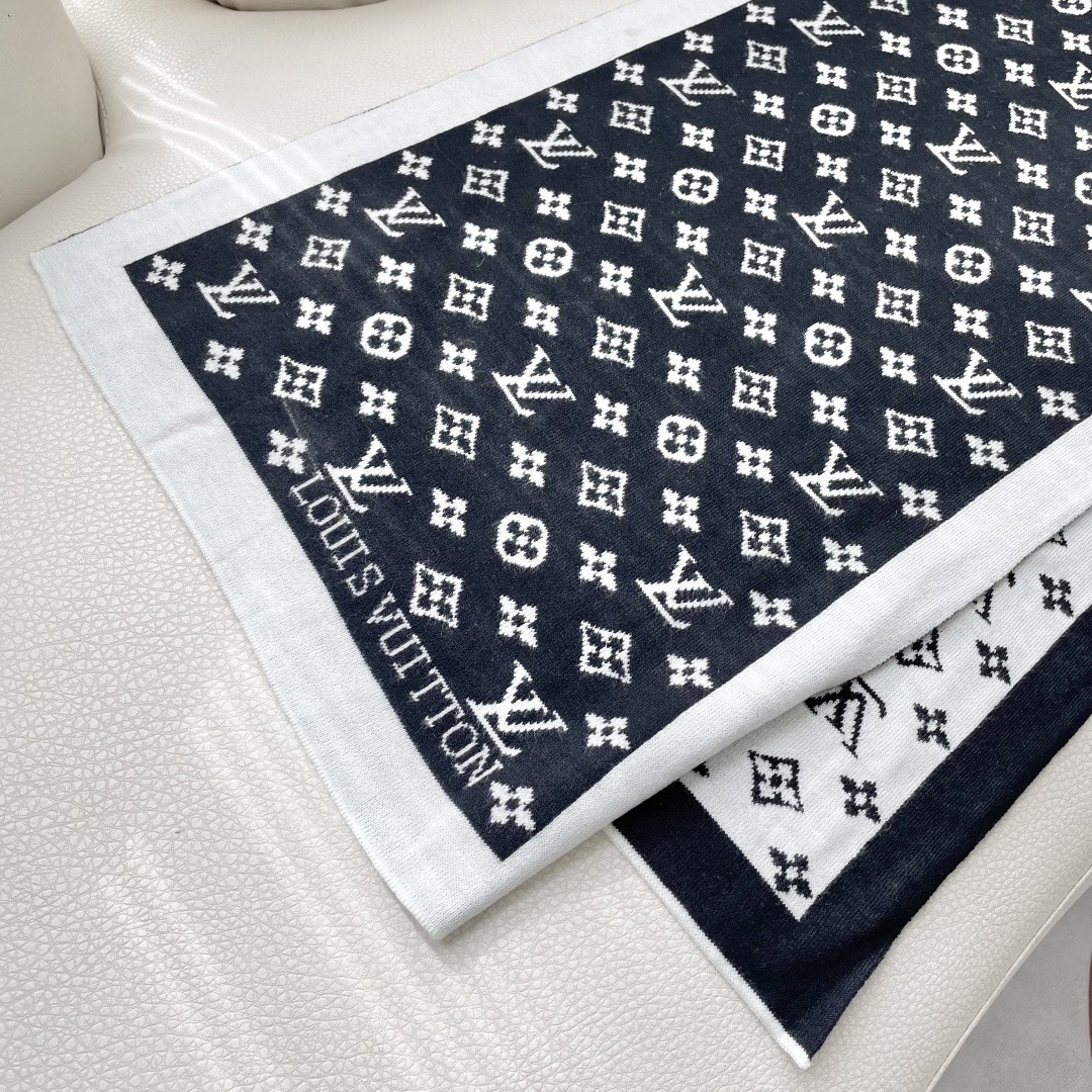 Louis Vuitton 루이비통 모노그램 울 머플러 10