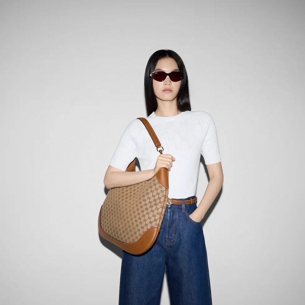 Gucci 구찌 Body 더블 락 라지 숄더백 2