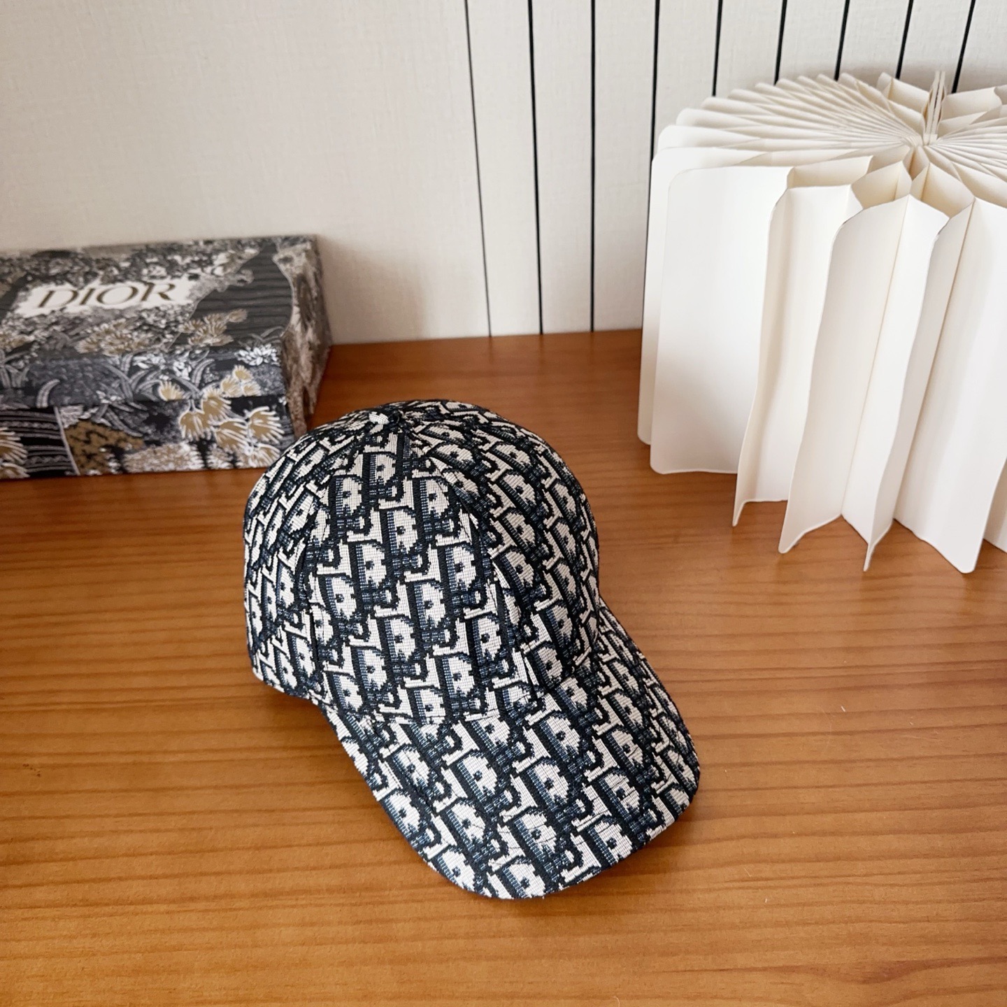 DIOR 디올 오블리크 자수 로고 볼캡 4