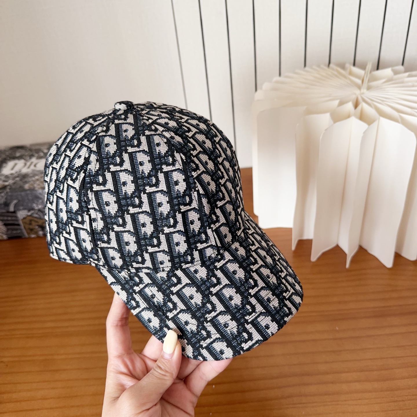 DIOR 디올 오블리크 자수 로고 볼캡 9