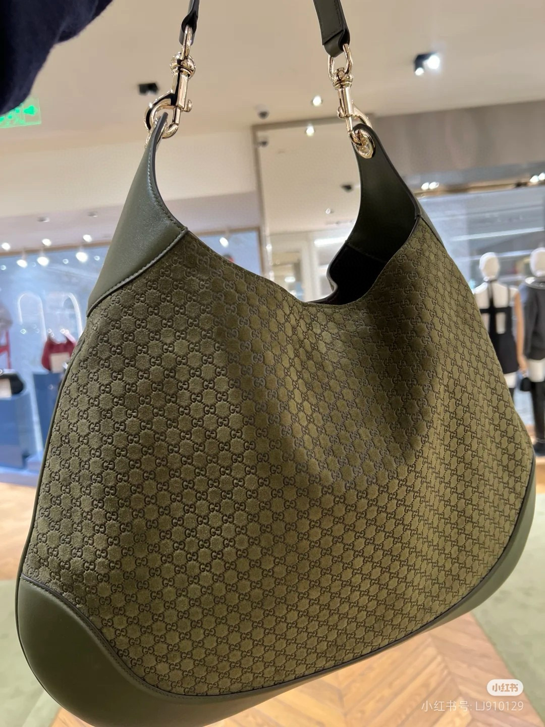 Gucci 구찌 Body GG 오리지널 캔버스 라지 숄더백 1