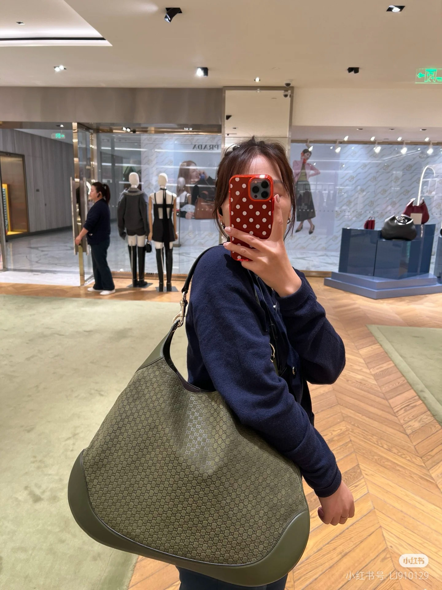 Gucci 구찌 Body GG 오리지널 캔버스 라지 숄더백 2