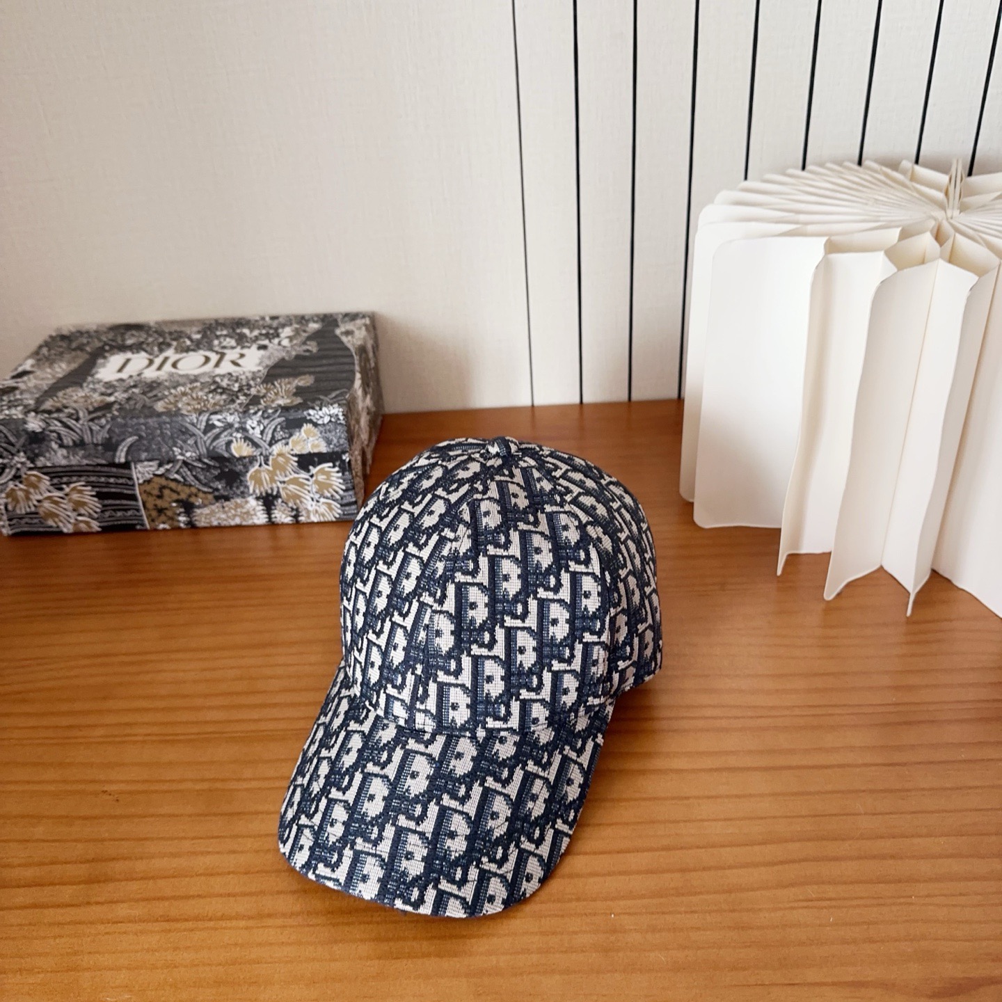 DIOR 디올 오블리크 자수 로고 볼캡 8