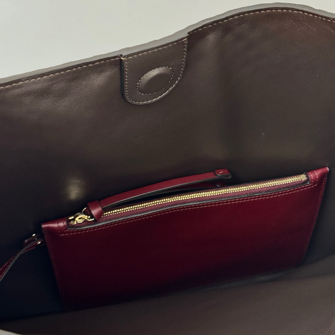 Gucci 구찌 Body GG 자카드 레더 라지 숄더백 버건디 8