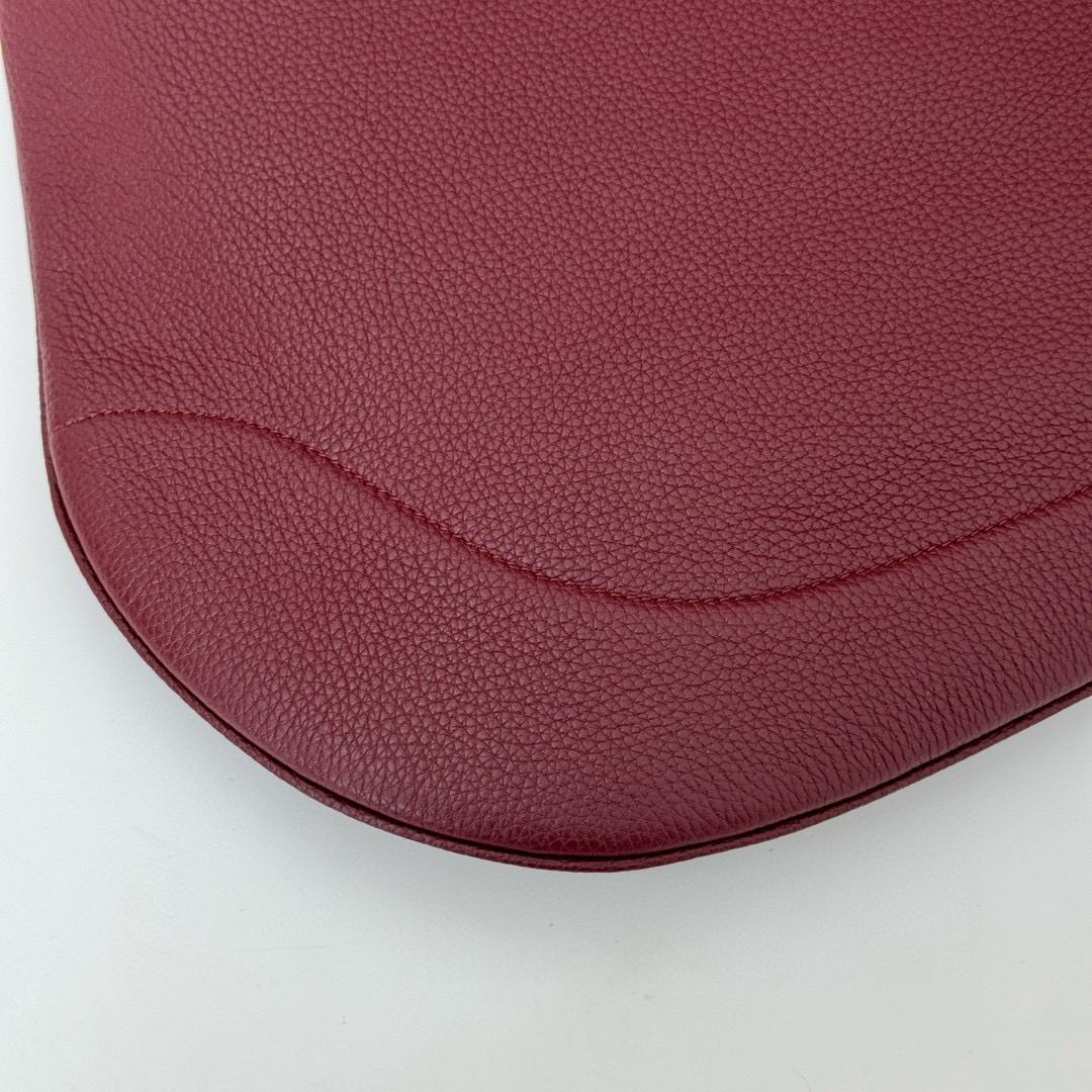 Gucci 구찌 Body 더블 락 라지 와인 레더 숄더백 17