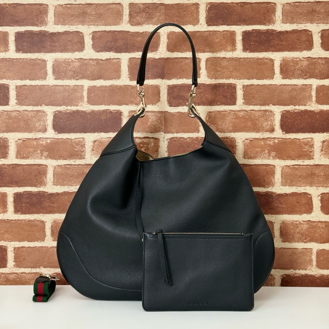 Gucci 구찌 Body 더블 락 라지 숄더백 와인레드 10