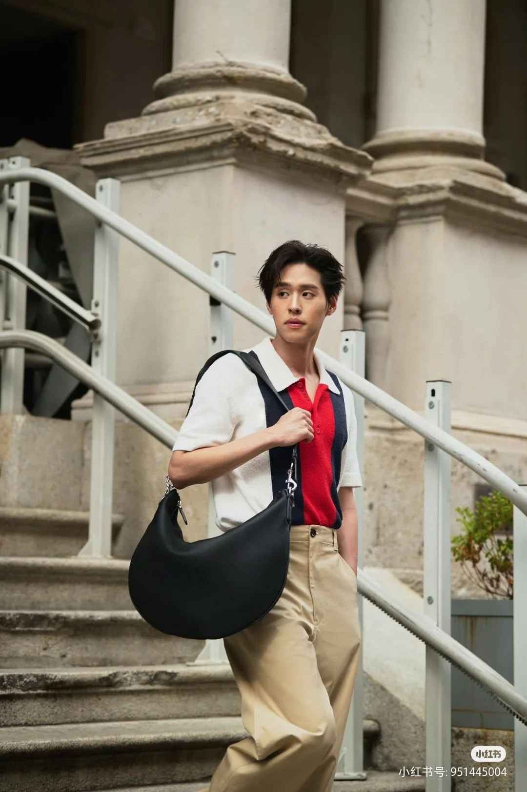 Gucci 구찌 Rosso Ancora 레더 미디엄 크로스바디백 6