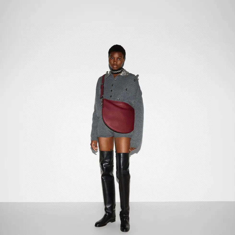 Gucci 구찌 Body 더블 락 미디엄 숄더백 2