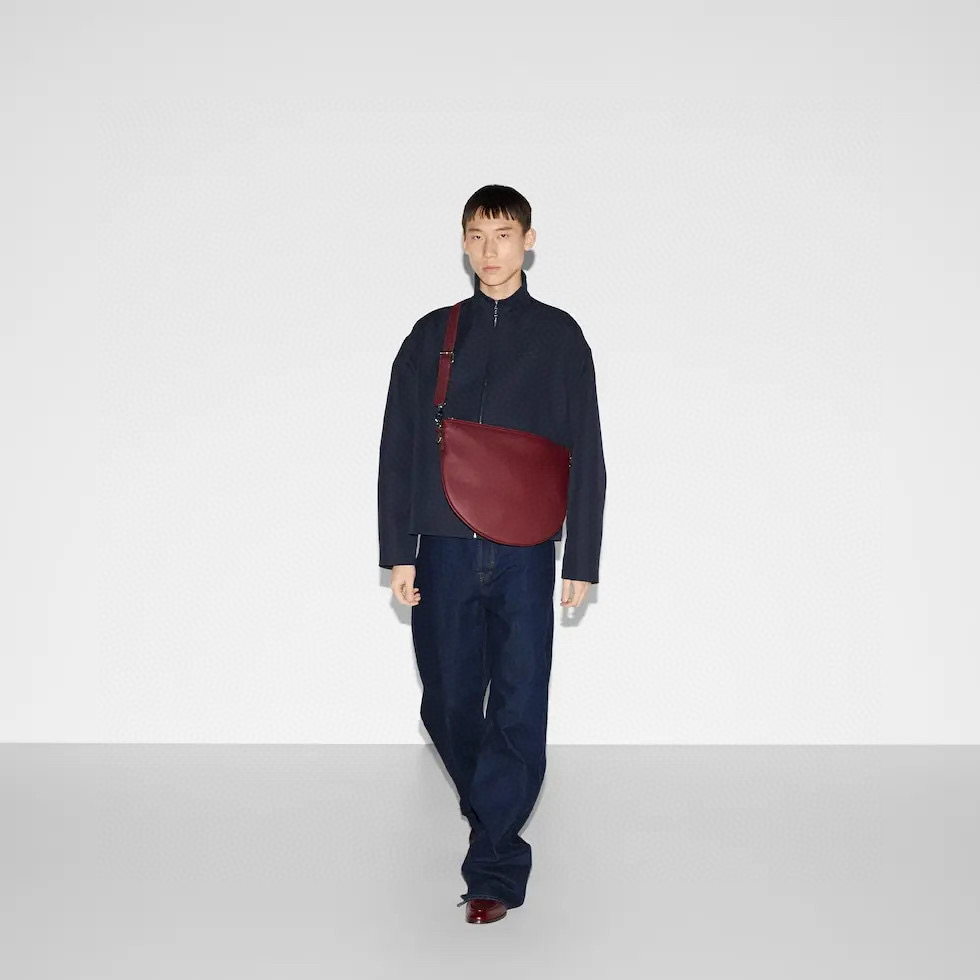 Gucci 구찌 Body 더블 락 미디엄 숄더백 4