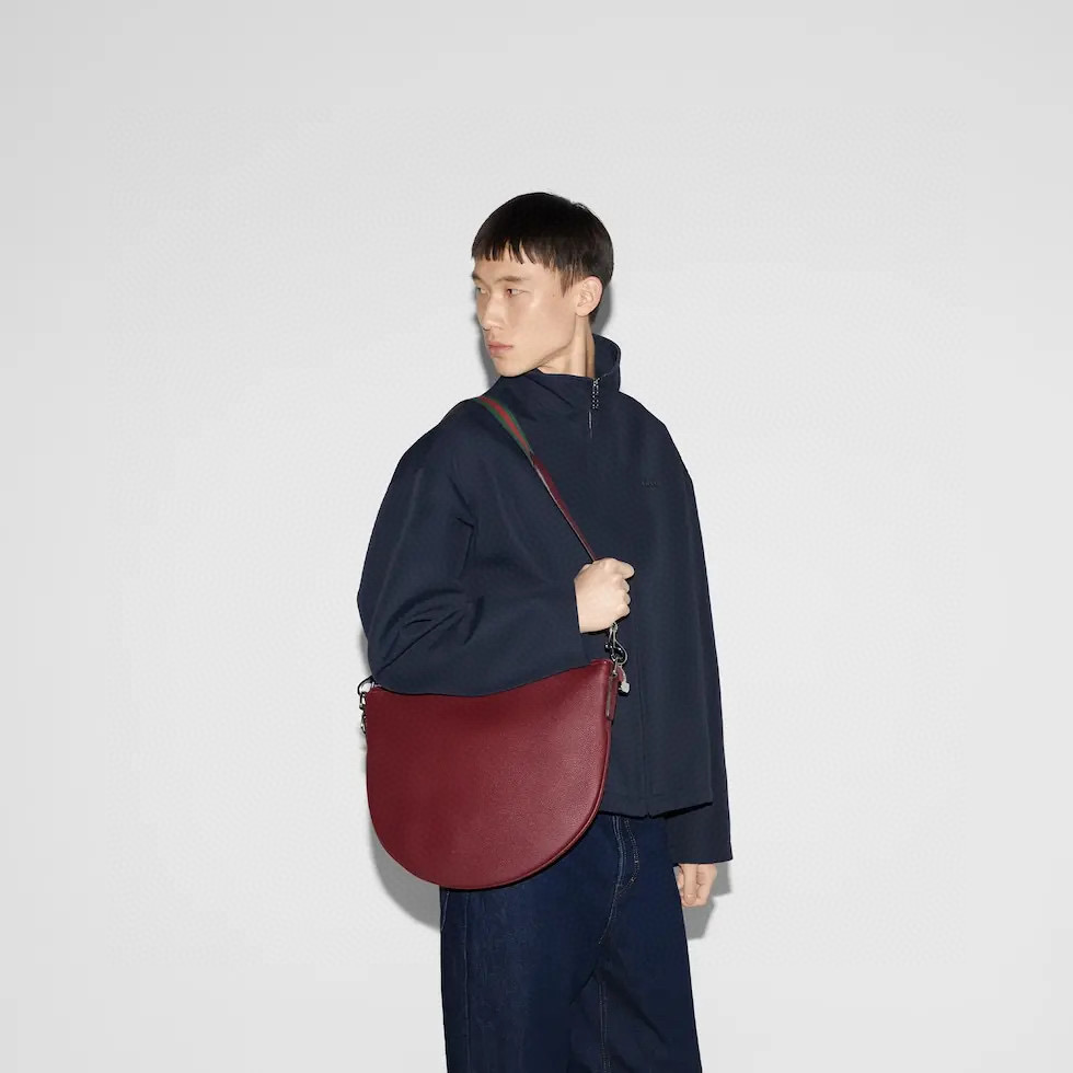 Gucci 구찌 Body 더블 락 미디엄 숄더백 5