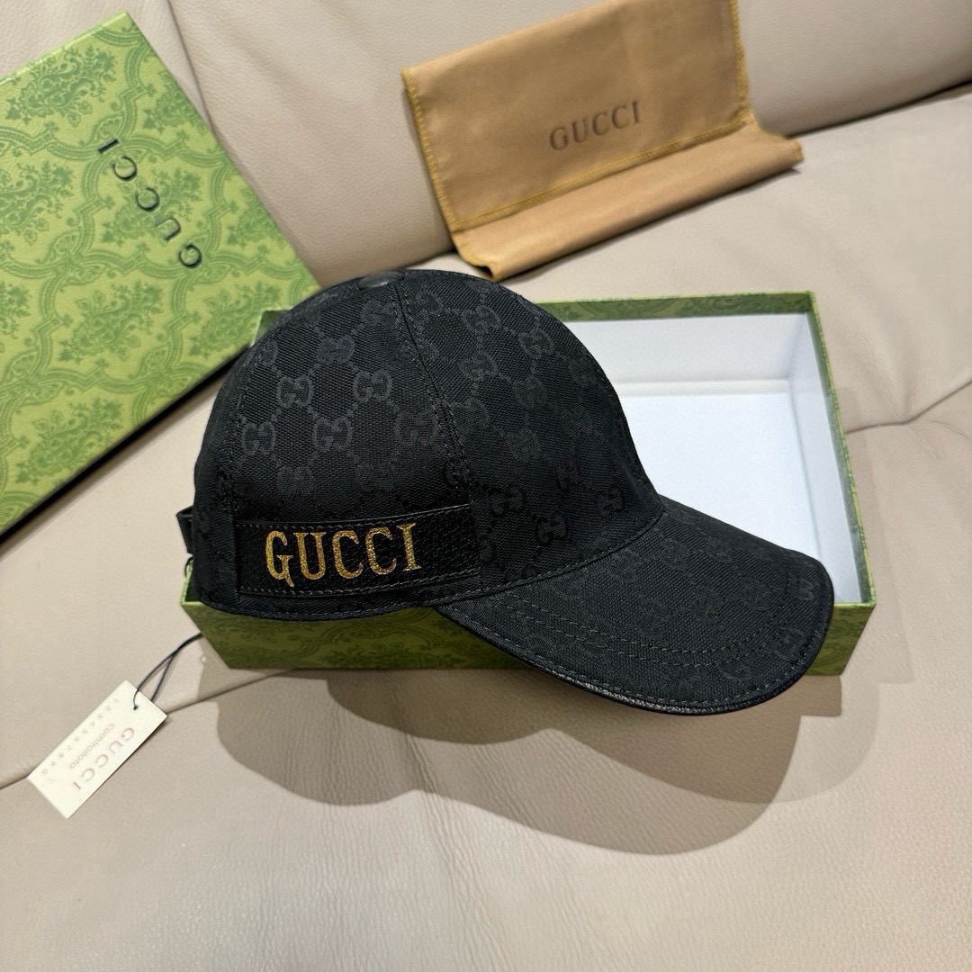 Gucci 구찌 GG 캔버스 로고 볼캡 4