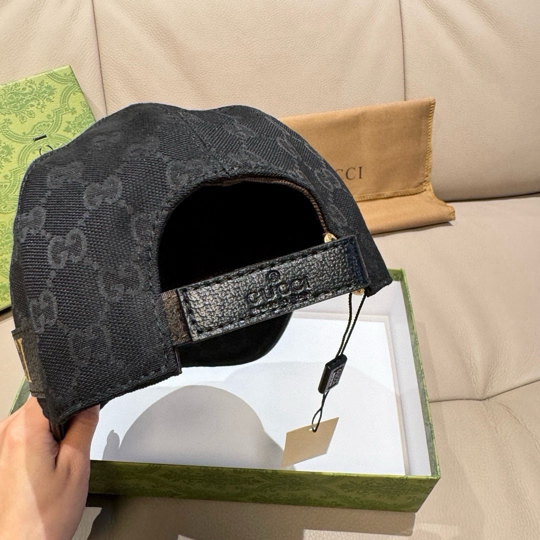 Gucci 구찌 GG 캔버스 로고 볼캡 6