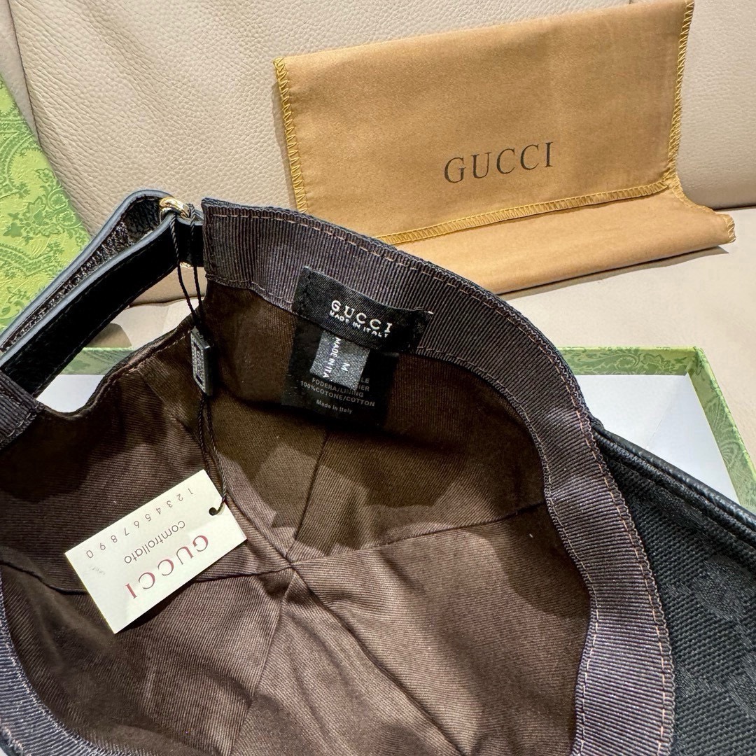 Gucci 구찌 GG 캔버스 로고 볼캡 7