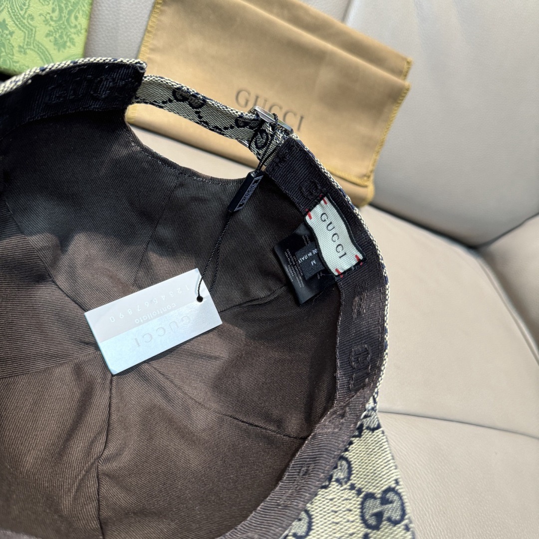 Gucci 구찌 GG 캔버스 웹 스트라이프 볼캡 7