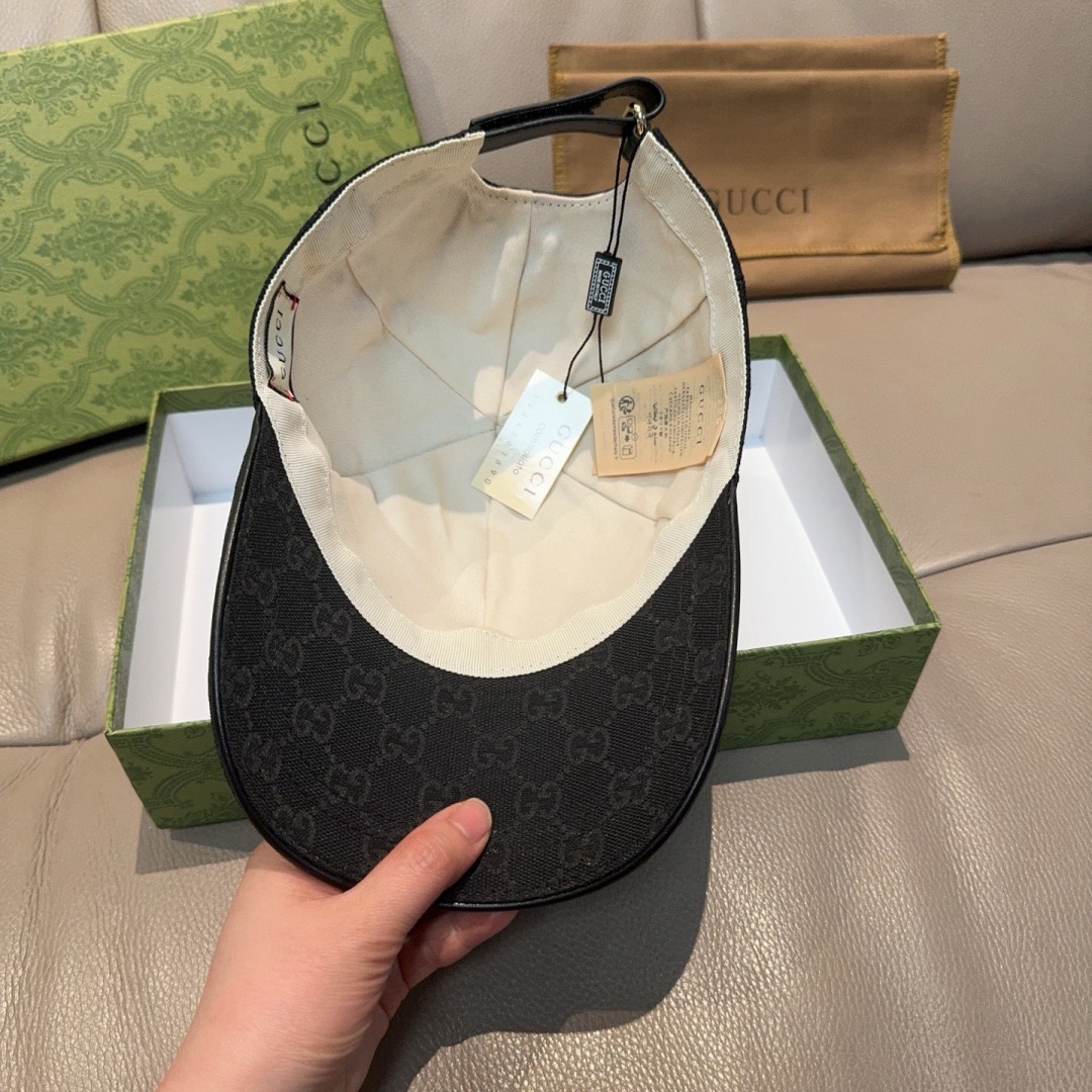 Gucci 구찌 GG 패턴 캔버스 볼캡 5