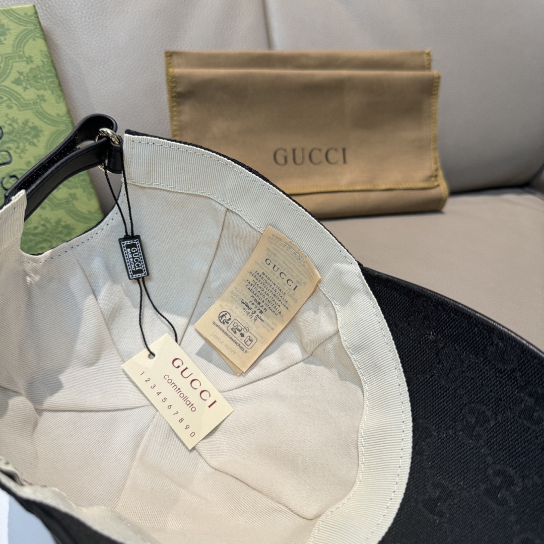 Gucci 구찌 GG 패턴 캔버스 볼캡 6