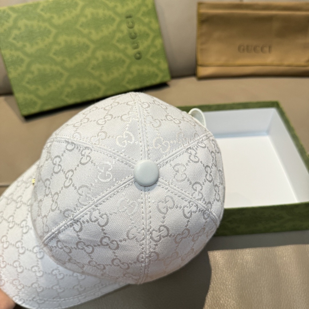 Gucci 구찌 GG 패턴 캔버스 볼캡 5