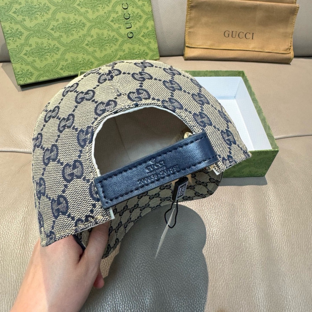 Gucci 구찌 GG 패턴 캔버스 볼캡 6